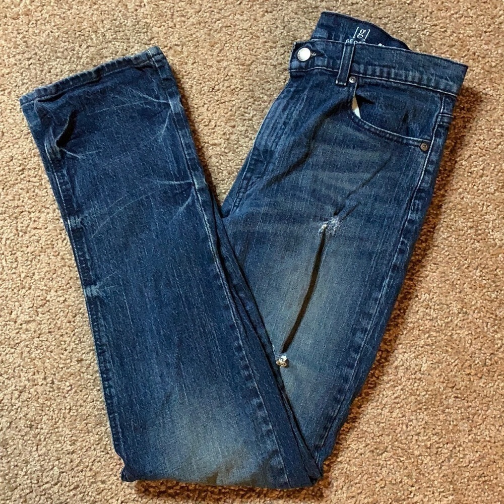 George Athletic distress jeans Sz 30X32, very good condition. Measurements below